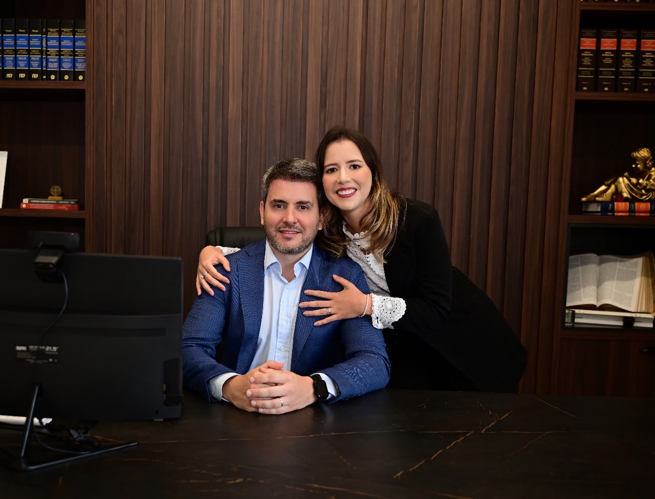 Lucas e Anne, sócios da Tucunaré Investimentos